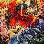 Umberto Boccioni Visioni simultanee oil painting